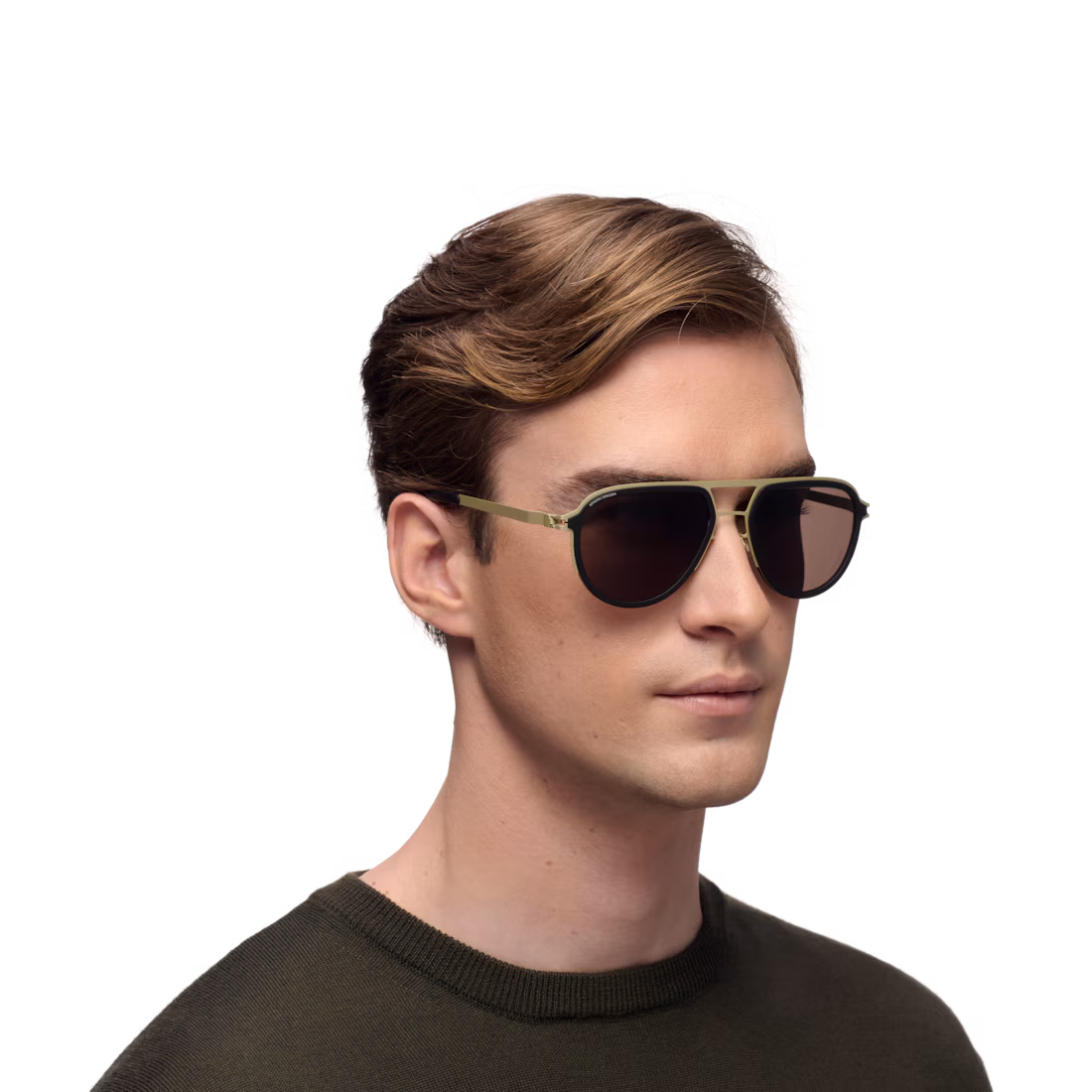 RIMOWA × MYKITA - ヘリテージ MR006 アビエイター サングラス - 画像 (3)